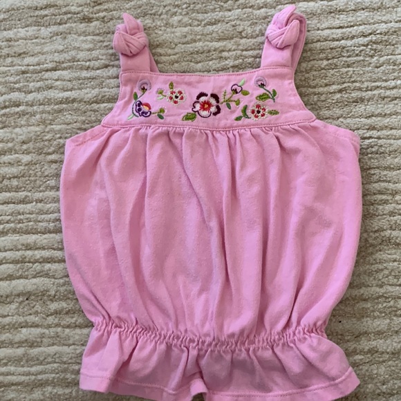 Baby embroidered tank top - Picture 1 of 5